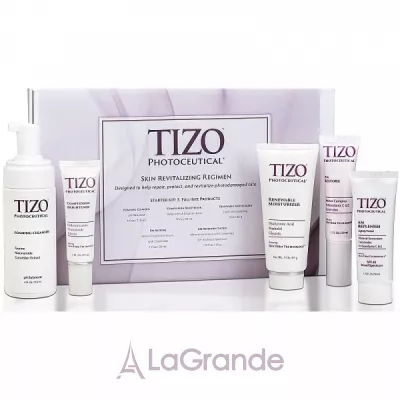 TiZO Skin Revitalizing Regimen  (foam/118ml + cr/29ml + cr/85g + serum/29ml + cr/50g)