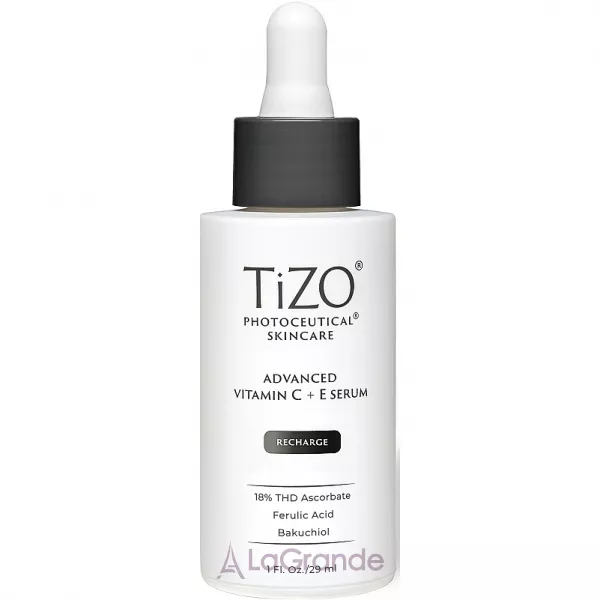 TiZO Photoceutical Skincare Advanced Vitamin C + E Serum ��������� ��������������� � ���������� C � E ��� ����