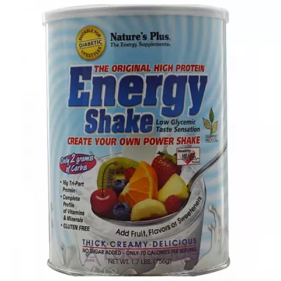 Nature's Plus Energy Shake The Original High Protein     