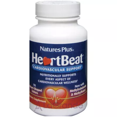 NaturesPlus HeartBeat Cardiovascular Support  -   