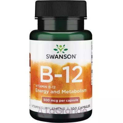 Swanson Vitamin B12 500 mcg ĳ  