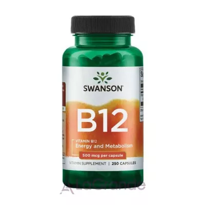 Swanson Vitamin B12 500 mcg ĳ  