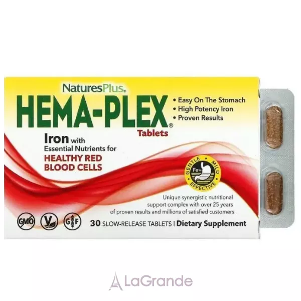 NaturesPlus Hema-Plex �������� ������� �� ������� � �������� ����������� � ���������
