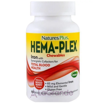 NaturesPlus Hema-Plex Mixed Berry ³-       