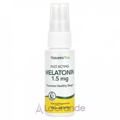 Natures Plus Insta Nutrient  Melatonin Supplement Spray  ()   