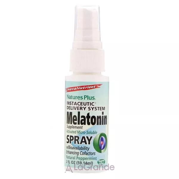 Natures Plus Insta Nutrient  Melatonin Supplement Spray ��������� (�����) ���� �'���