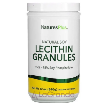 NaturesPlus Lecithin Granules Natural Soya     