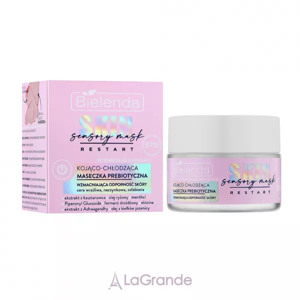 Bielenda Skin Restart Sensory Soothing & Cooling Prebiotic Mask ������������� � ����������� ����� ��� ���� � ������������