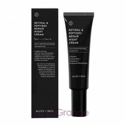 Allies of Skin Retinal & Peptides Repair Night Cream ͳ    