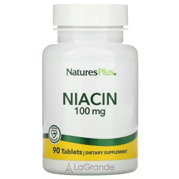 NaturesPlus Niacin 100 mg ͳ���� 100 �� � ���������