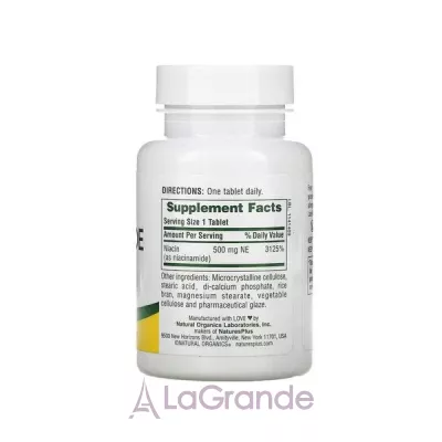 NaturesPlus Niacinamide 500 mg ͳ 500   