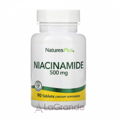 NaturesPlus Niacinamide 500 mg ͳ 500   