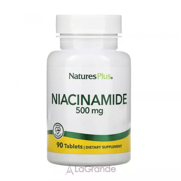 NaturesPlus Niacinamide 500 mg ͳ������� 500 �� � ���������