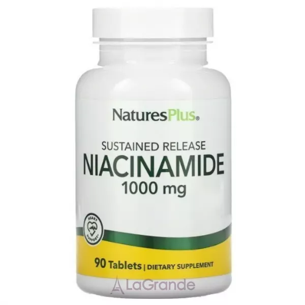 NaturesPlus Niacinamide 1000 mg ͳ������� 1000 �� � ���������