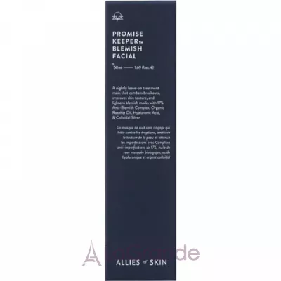 Allies of Skin Promise Keeper Blemish Sleeping Facial ͳ   