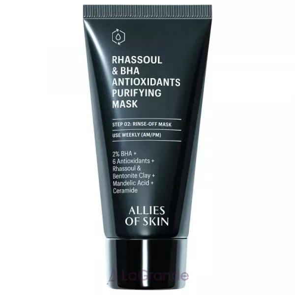 Allies of Skin Rhassoul & BHA Antioxidants Purifying Mask ����� ��������� ��� ����
