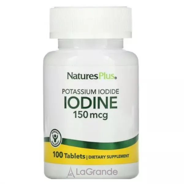 NaturesPlus Potassium Iodide 150 mcg ��� (����� ����) 150 ��� � ���������