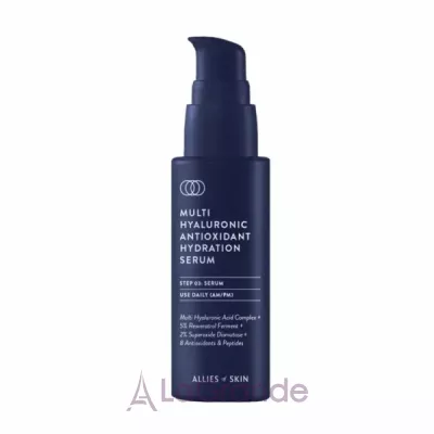 Allies of Skin Multi Hyaluronic Antioxidant Hydration Serum    