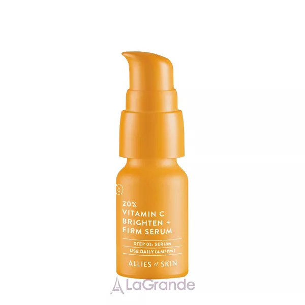 Allies of Skin 20% Vitamin C Brighten + Firm Serum ��������� � ��������� � ��� ���� (����)