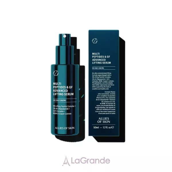 Allies of Skin Multi Peptides & GF Advanced Lifting Serum ��������������� ��������� � �������� ��������