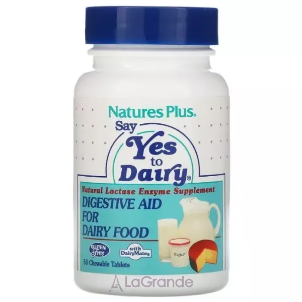 NaturesPlus Say Yes to Dairy Digestive Aid For Dairy Food ������� ������� � ����������� ���������