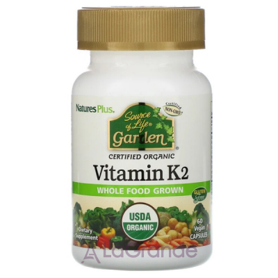 NaturesPlus Source of Life Garden Vitamin K2 ³ 2  