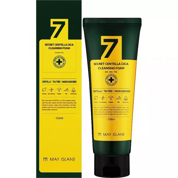 May Island 7 Days Secret Centella Cica Cleansing Foam ��������� ����� ��� ���������� ���� ���� � ���������� ��������