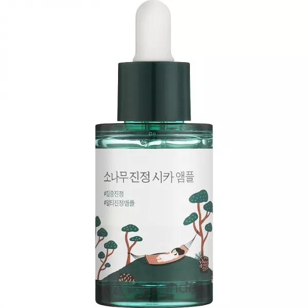 Round Lab Pine Calming Cica Ampule ����������� ��������� � ���������� �������� �����
