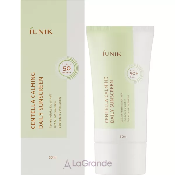 Iunik Centella Calming Daily Sunscreen SPF50+ ������������� ���� � ���������� �������
