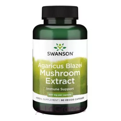 Swanson Agaricus Blazei Mushroom Extract 500 mg   