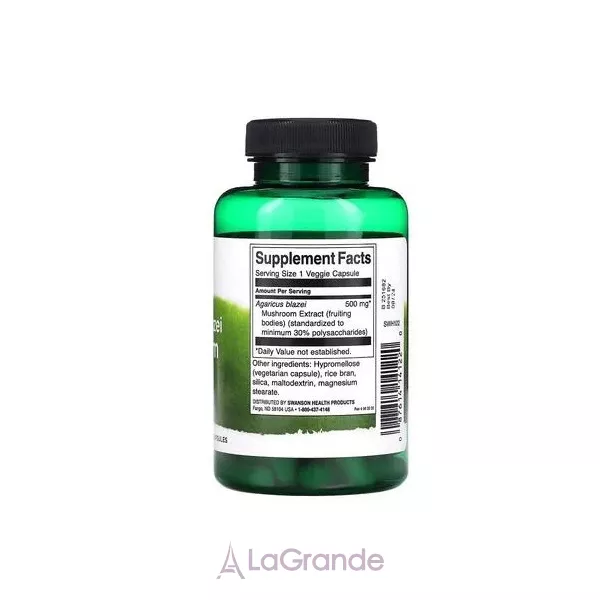 Swanson Agaricus Blazei Mushroom Extract 500 mg ����������� ������� 