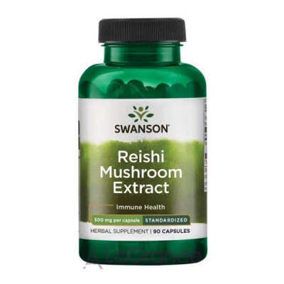 Swanson Reishi Mushroom Extract Standardized 500mg ĳ  