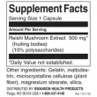 Swanson Reishi Mushroom Extract Standardized 500mg   