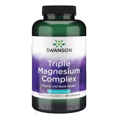 Swanson Triple Magnesium Complex 400 mg    