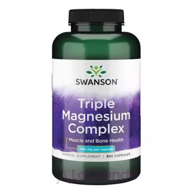 Swanson Triple Magnesium Complex 400 mg    