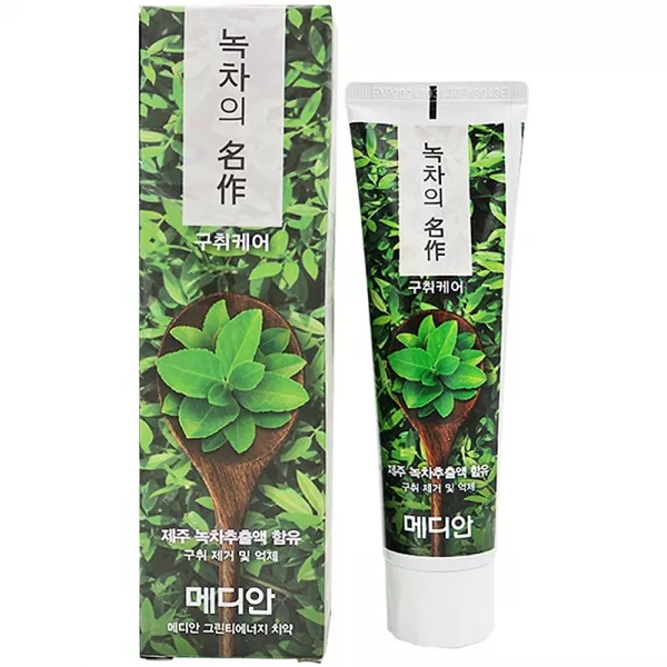 Median Green Tea Energy Toothpaste ����� ����� � ���������� �������� ���