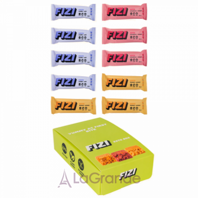 FIZI Keto Protein Bar Keto Box   