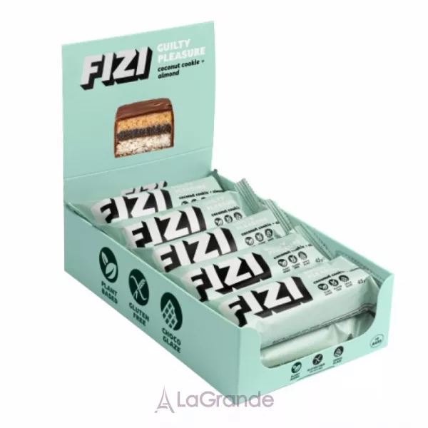 FIZI Chocolate Bar Coconut Cookie-Almond ����������� �������� 