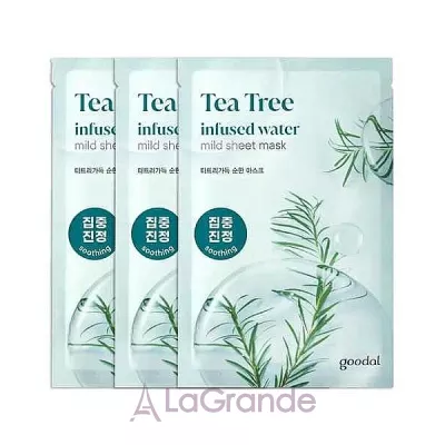 Goodal Tea Tree Infused Water Mild Sheet Mask '   