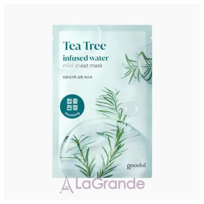 Goodal Tea Tree Infused Water Mild Sheet Mask    