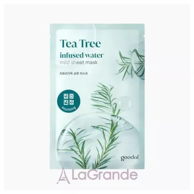 Goodal Tea Tree Infused Water Mild Sheet Mask '   