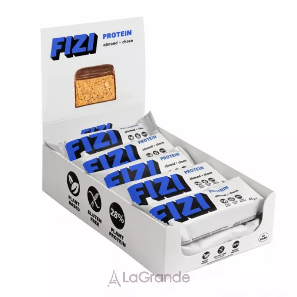 FIZI Protein Bar Almond-Choco ����������� �������� 