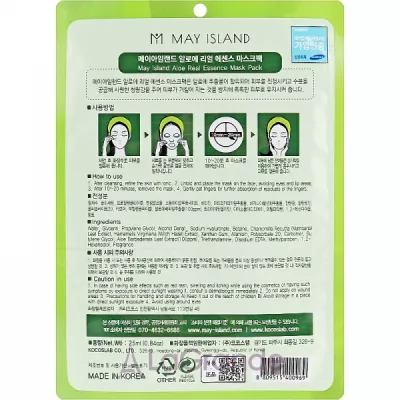 May Island Real Essence Mask Pack Aloe       