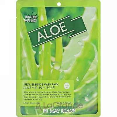 May Island Real Essence Mask Pack Aloe       