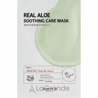 Some By Mi Real Aloe Soothing Care Mask     