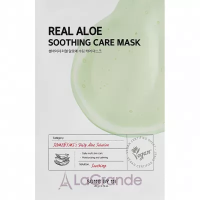 Some By Mi Real Aloe Soothing Care Mask     