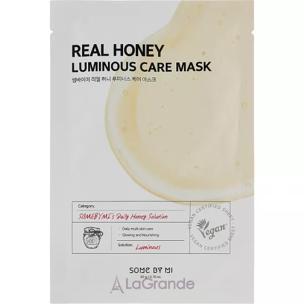 Some By Mi Real Honey Luminous Care Mask ����� ��� ������� � �����