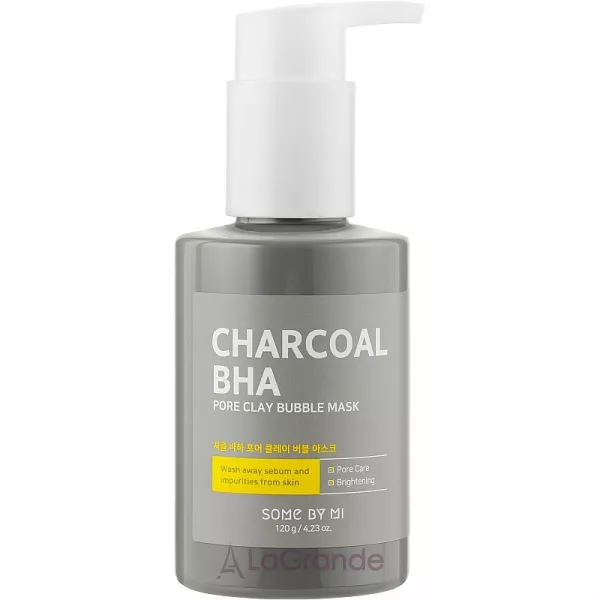 Some By Mi Charcoal BHA Pore Clay Bubble Mask �����-����� �� ������ �����