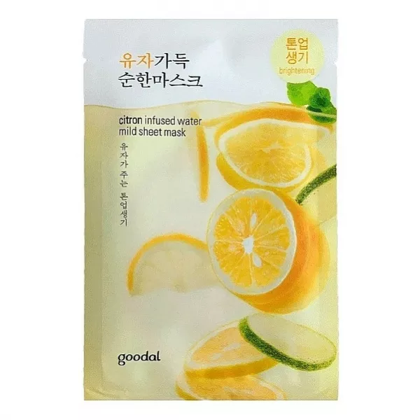 Goodal Yuja Infused Water Mild Sheet Mask ����������� ����� � ���������� ����