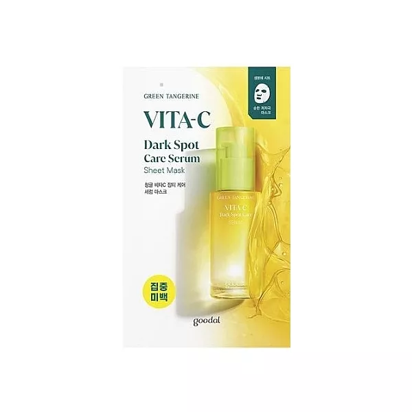 Goodal Green Tangerine Vita C Serum Sheet Mask �������� ����� ��� ������������� ����